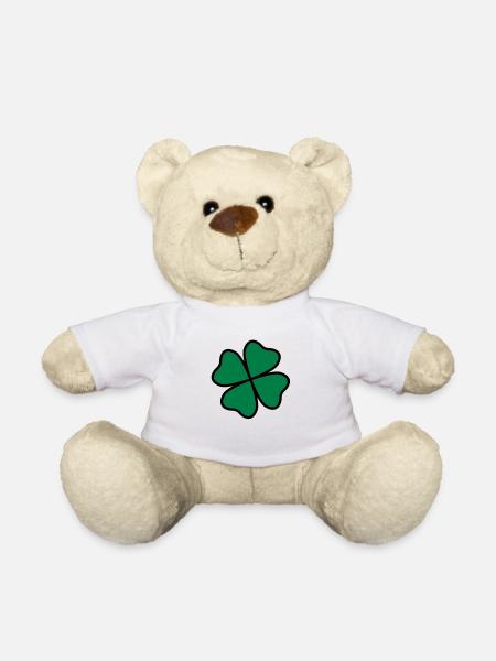 Clover - Teddy Bear - white