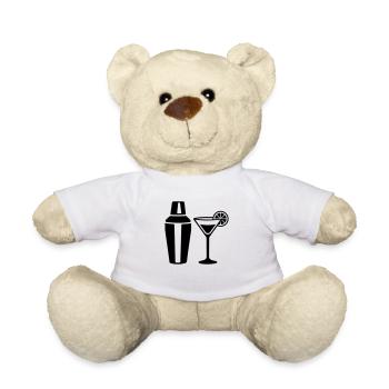 Cocktail - Teddy Bear - white - Front