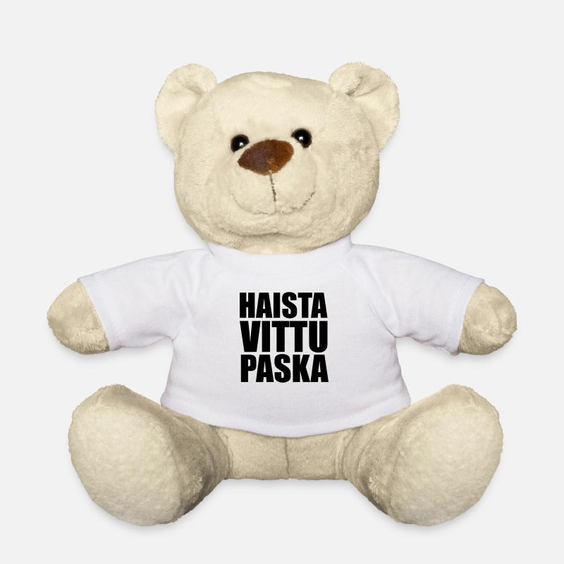HaistaVittuPaska - Teddy - Weiß
