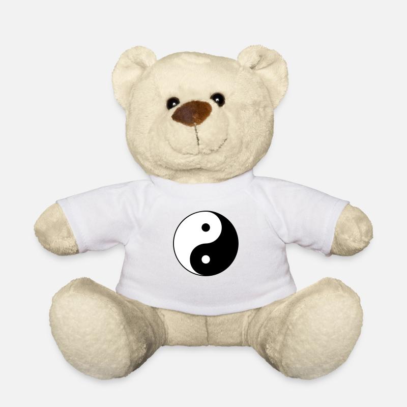 Yin Yang - Teddy - Weiß