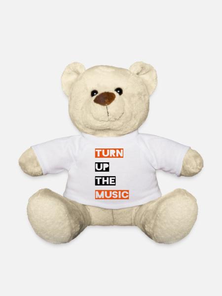 Turn up the music - Teddy - Weiß