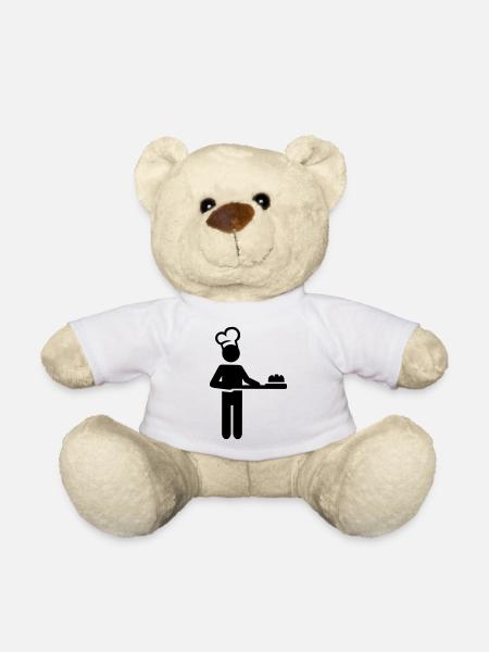 Bäcker - Teddy - Weiß