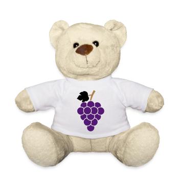 Trauben - Teddy - Weiß - Vorne