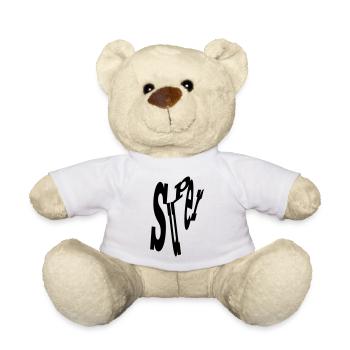 Super - Teddy Bear - white - Front