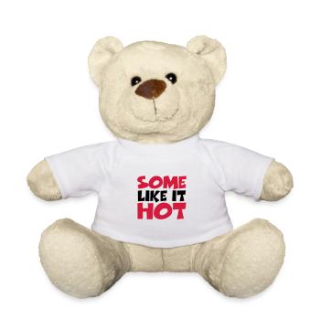 Some like it hot - Teddy Bear - white - Front