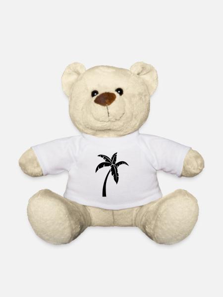 palm tree 1 - Teddy Bear - white