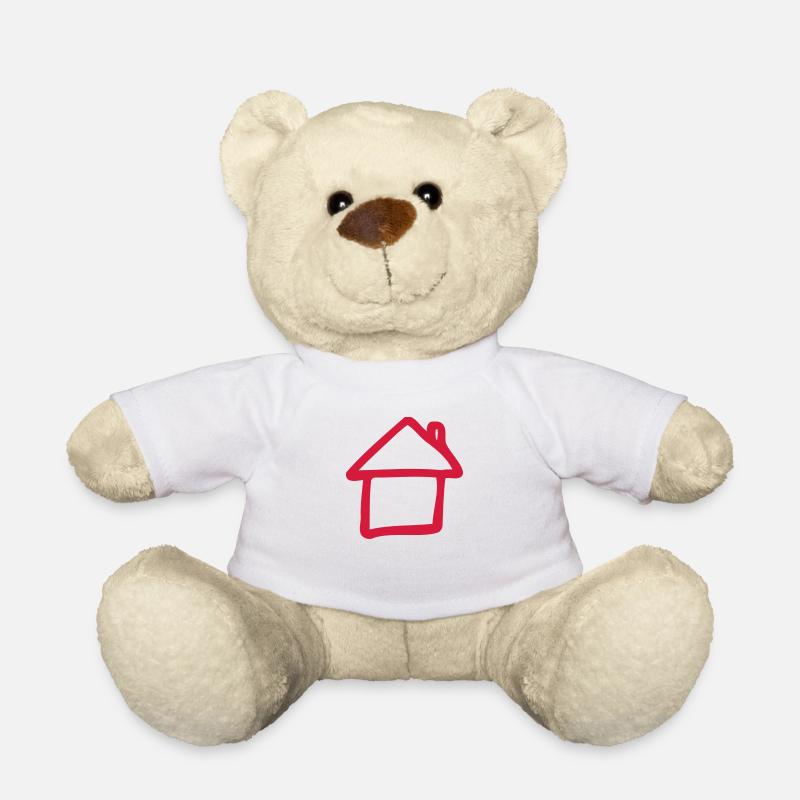Maison - Maison - Nounours - blanc