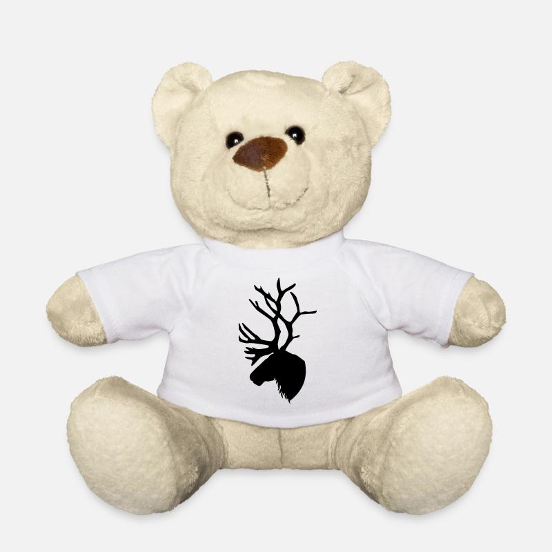 Rentier - Teddy - Weiß