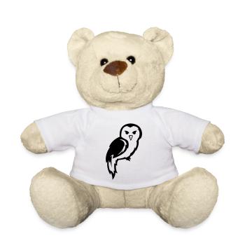 Eule - Teddy - Weiß - Vorne