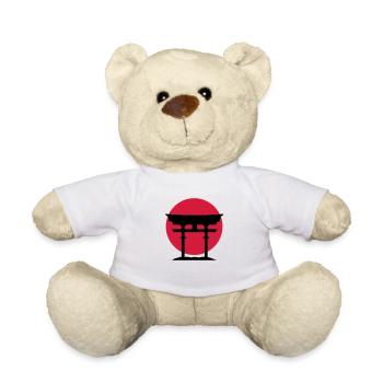 japan gate - Nounours - blanc - Devant