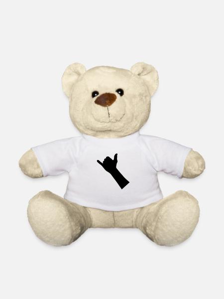 hand - Teddy - Weiß