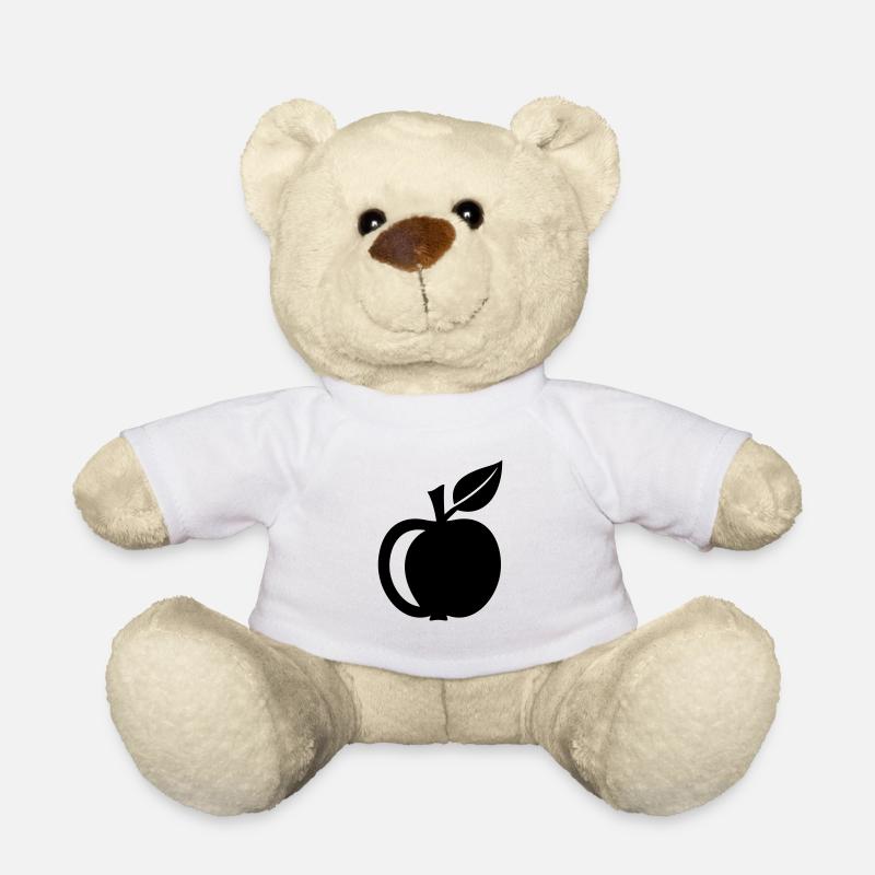 Apple - Teddy Bear - white