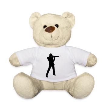 Fusil de tireur d'élite - Nounours - blanc - Devant
