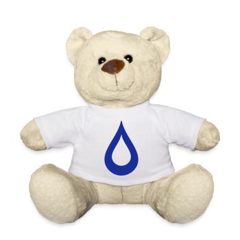 drops - Teddy Bear - white - Front