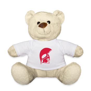 Roman cask helmet 3108 - Teddy Bear - white - Front