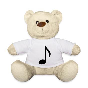 Note - Teddy - Weiß - Vorne