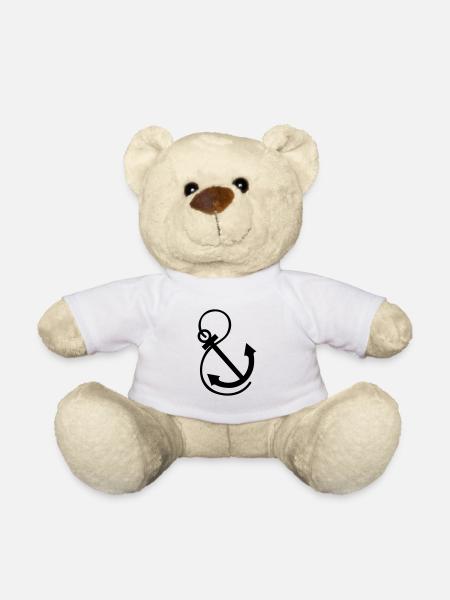 Anker, Hafen, Segeln, Angeln, Maritim, Nautic, & - Teddy - Weiß