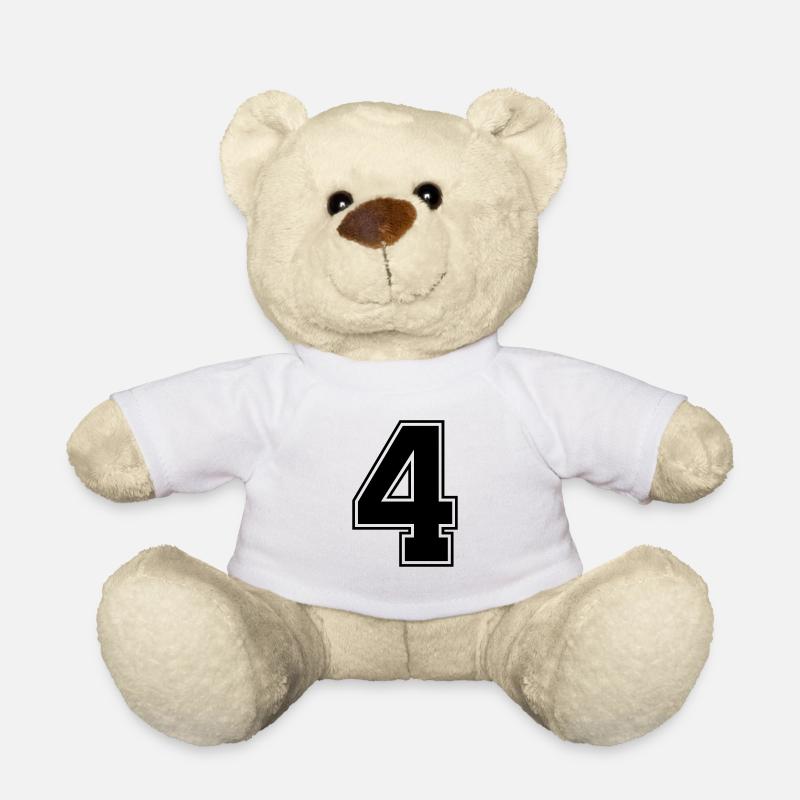 4 - Teddy Bear - white