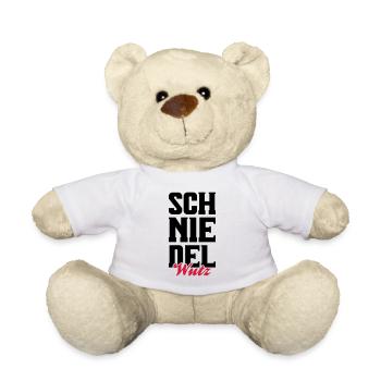 schniedelwutz penis lustig - Teddy - Weiß - Vorne