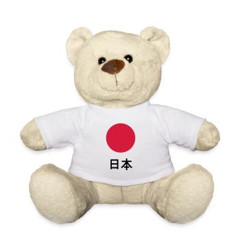 Japan / Nippon / Nihon - Teddy Bear - white - Front