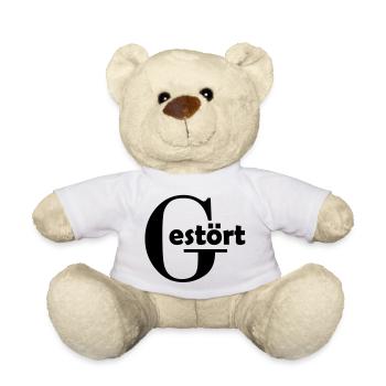 Disturbed - Nounours - blanc - Devant