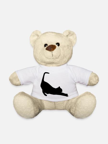 Katze - Teddy - Weiß