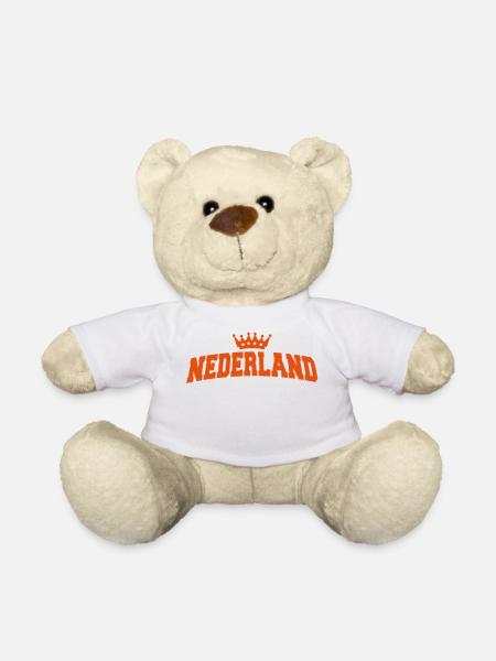 nederland met kroon - Nounours - blanc