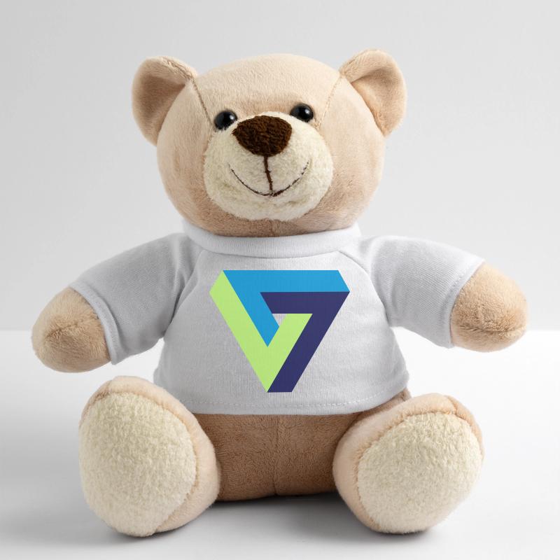 The impossible triangle optical illusion Teddy Bear