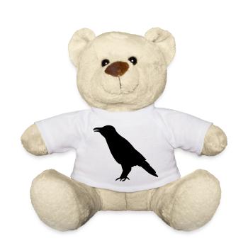 Krähe - Teddy - Weiß - Vorne