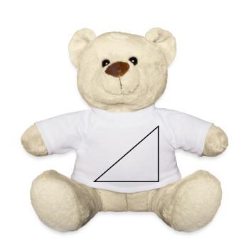 Triangle / / RW / / frame - Teddy Bear - white - Front
