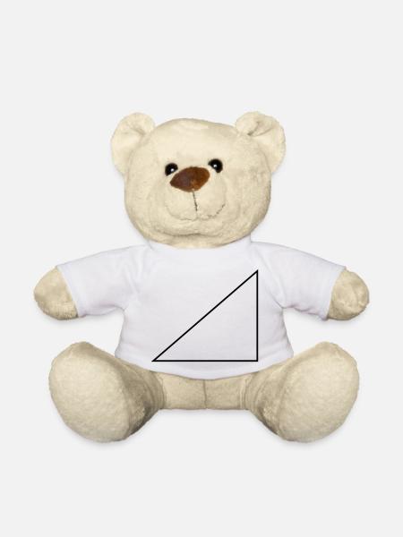 Triangle / / RW / / cadre - Nounours - blanc