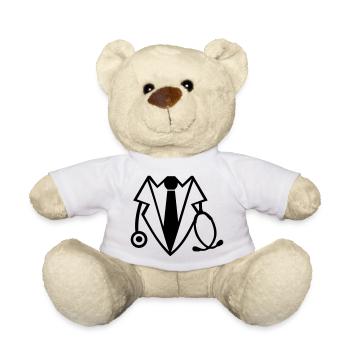 Arzt - Teddy - Weiß - Vorne