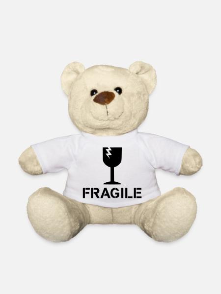 fragile prudence! - Nounours - blanc