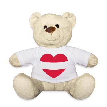 Austria Love! - Teddy Bear - white - Front