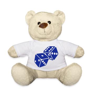 cube - Nounours - blanc - Devant