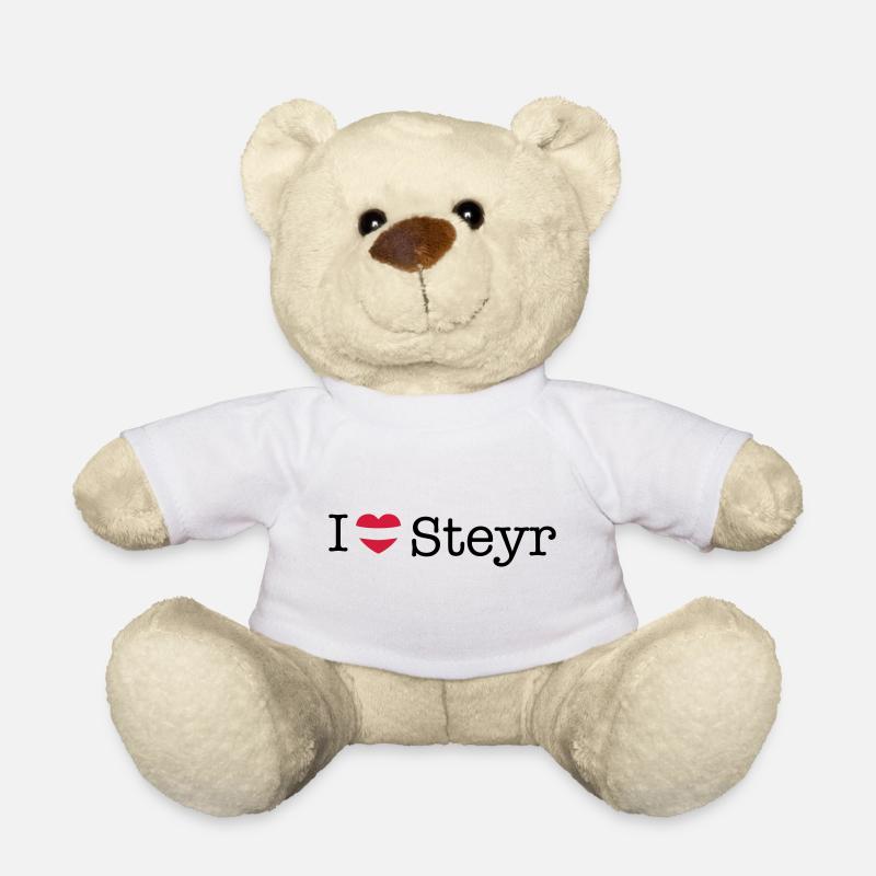 I love Steyr - Teddy - Weiß