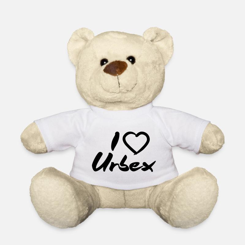 I Love Urbex - Teddy - Weiß