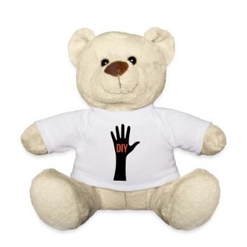 DIY Hand - Teddy - Weiß - Vorne