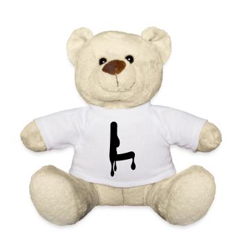 l_comic_graffiti - Nounours - blanc - Devant