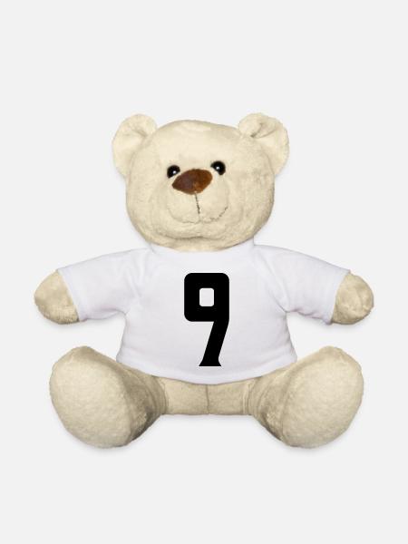 9 - Teddy Bear - white