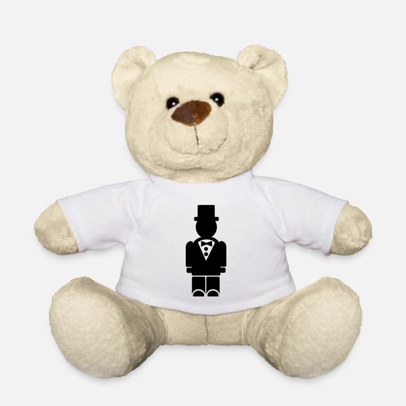 Bräutigam - Teddy - Weiß