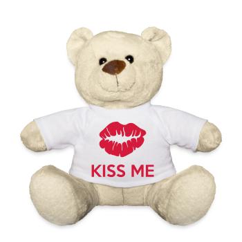 Kiss Me - Teddy - Weiß - Vorne