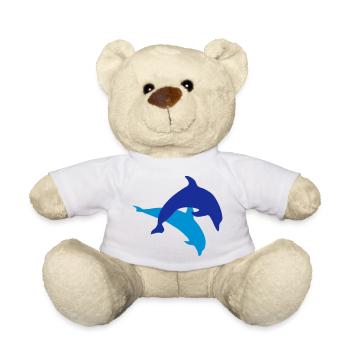 Delfine - Teddy - Weiß - Vorne