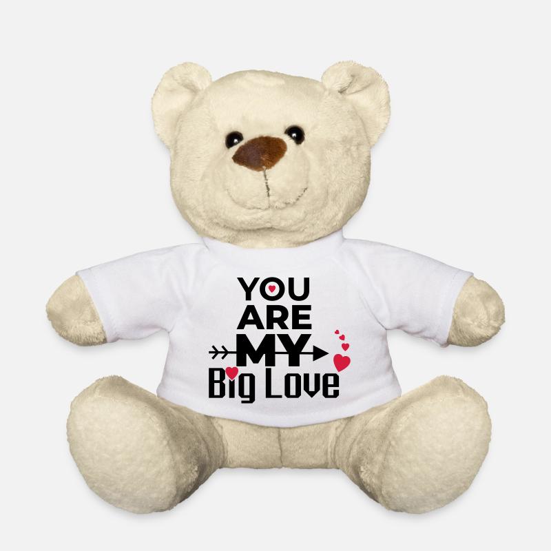 YOU ARE MY BIG LOVE - Teddy - Weiß