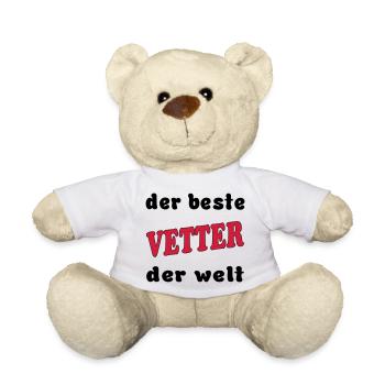 Der beste VETTER COUSIN der welt - Nounours - blanc - Devant