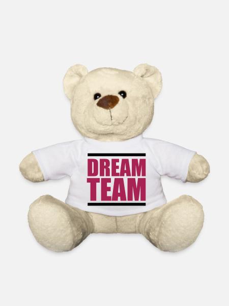 dream team - Teddy - Weiß
