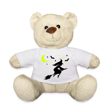 Witch - Teddy Bear - white - Front