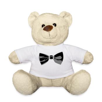 Fliege - Teddy - Weiß - Vorne