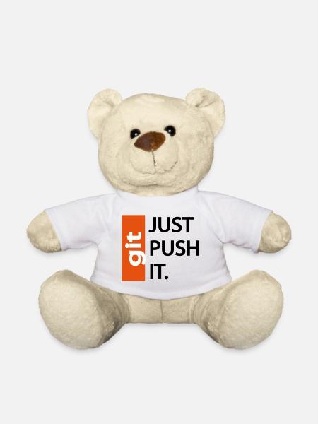 Git Pull - Teddy - Weiß