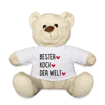 Bester Koch der Welt - Teddy - Weiß - Vorne